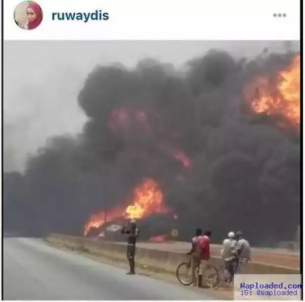 Many Burnt Alive as Fuel Tankers Collide and Explode in Zaria (Photo)